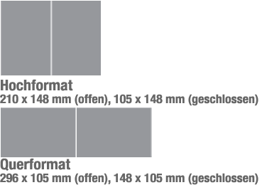 Klappkarten Druck Im A6 Querformat Auch Im Express